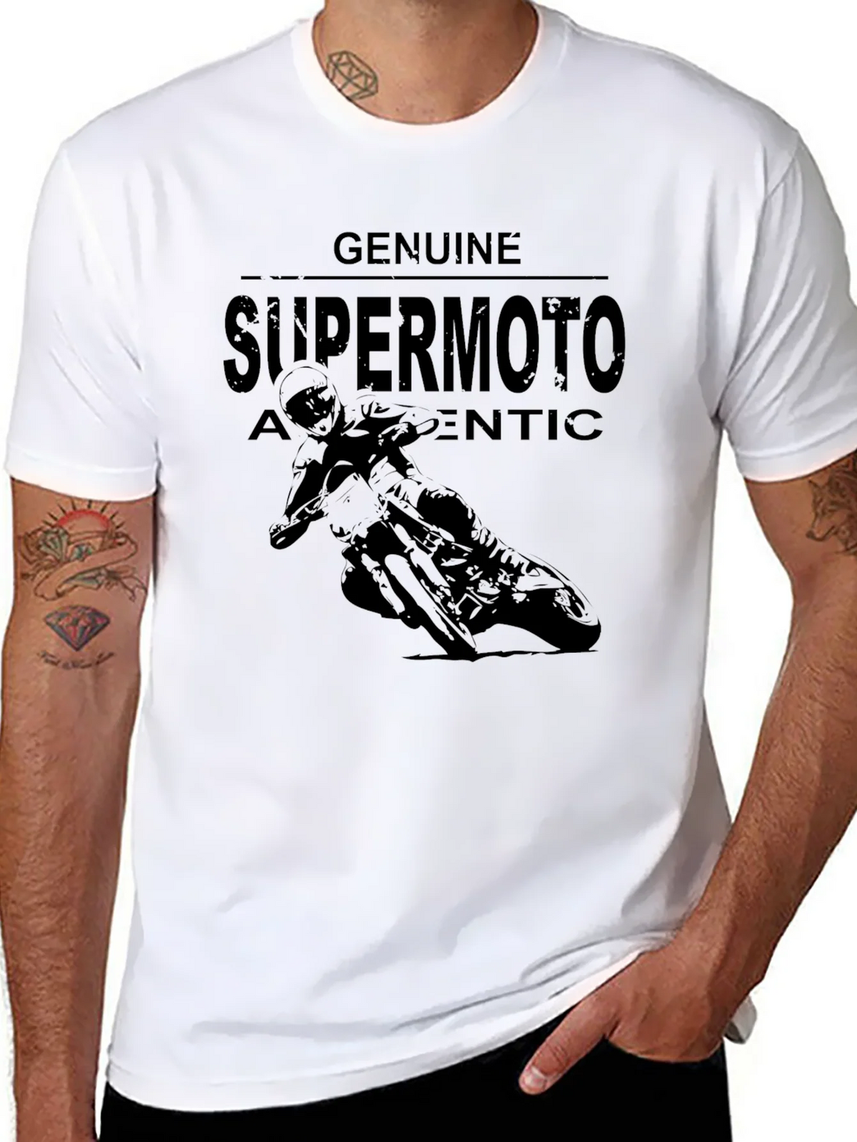 Genuine Supermoto Graphic T-Shirt product image 6