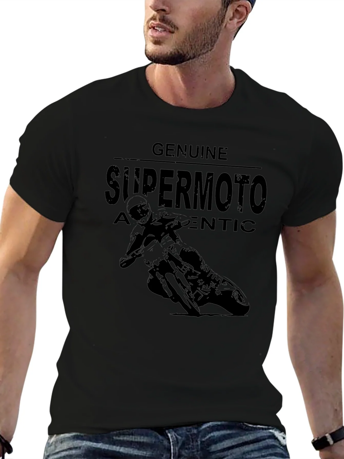 Genuine Supermoto Graphic T-Shirt product image 5