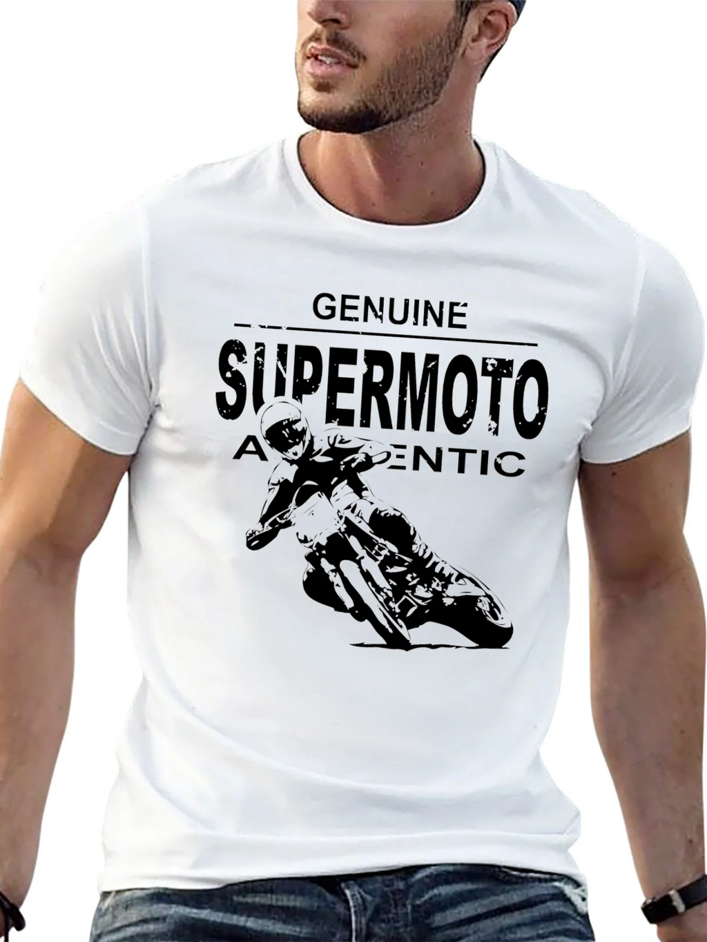 Genuine Supermoto Graphic T-Shirt product image 9