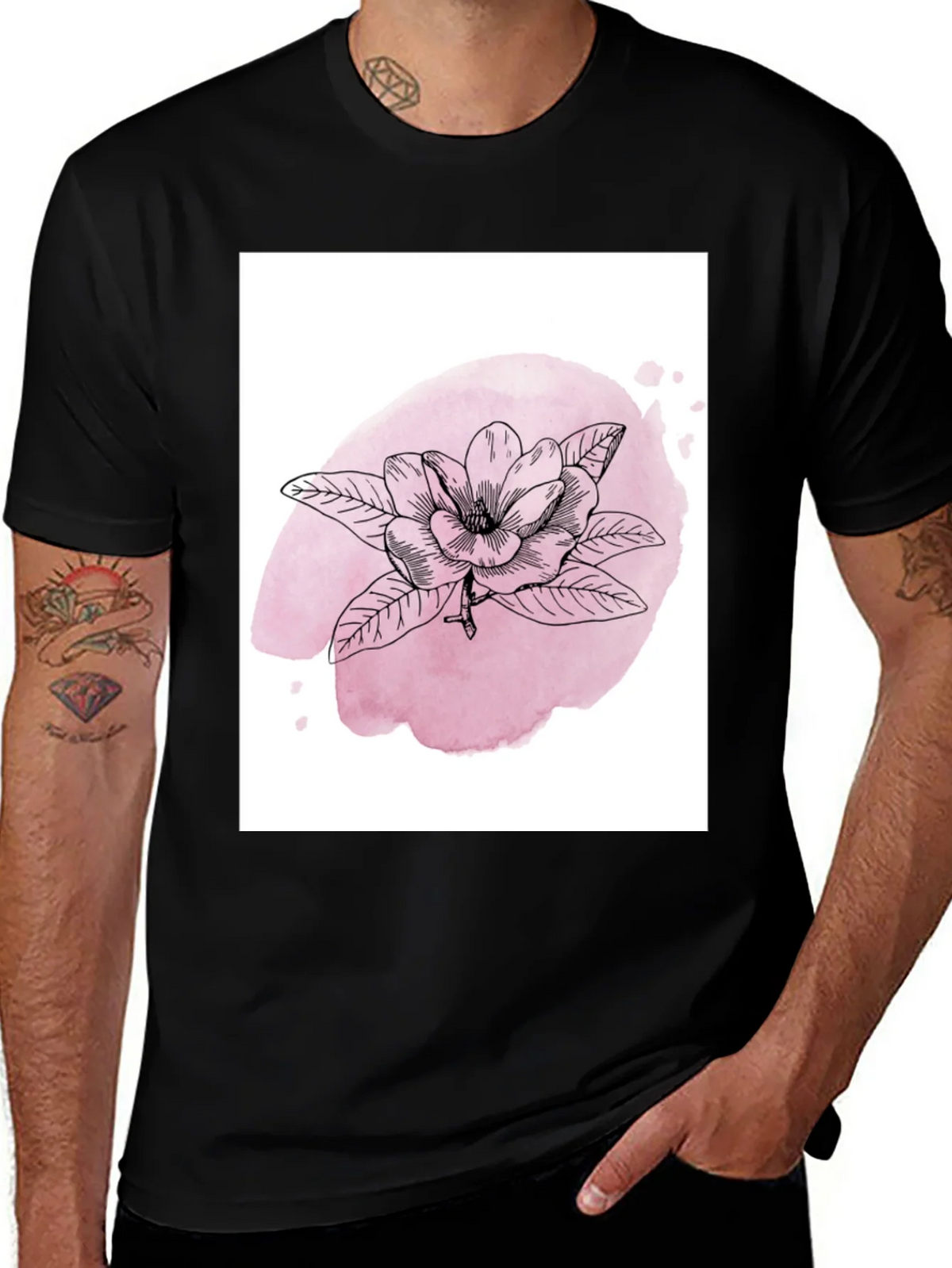 Floral Graphic Print T-Shirt product image 1