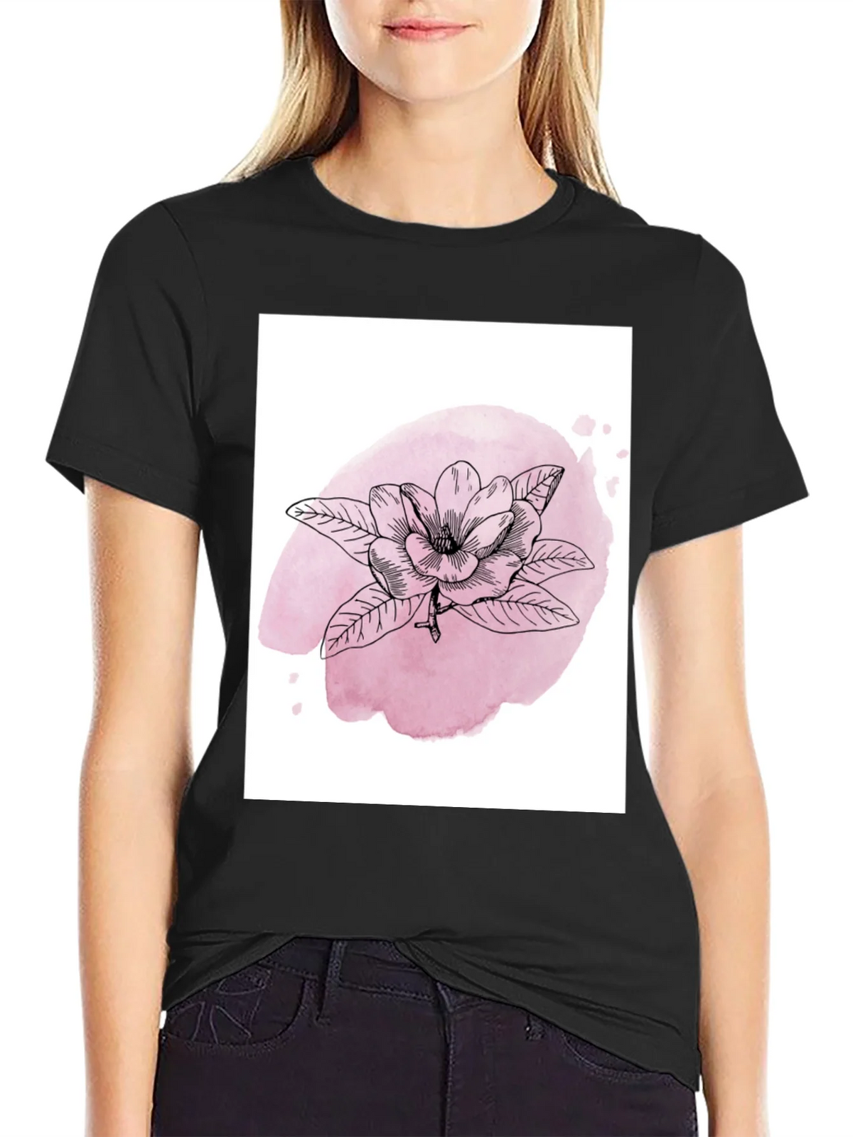 Floral Graphic Print T-Shirt product image 2