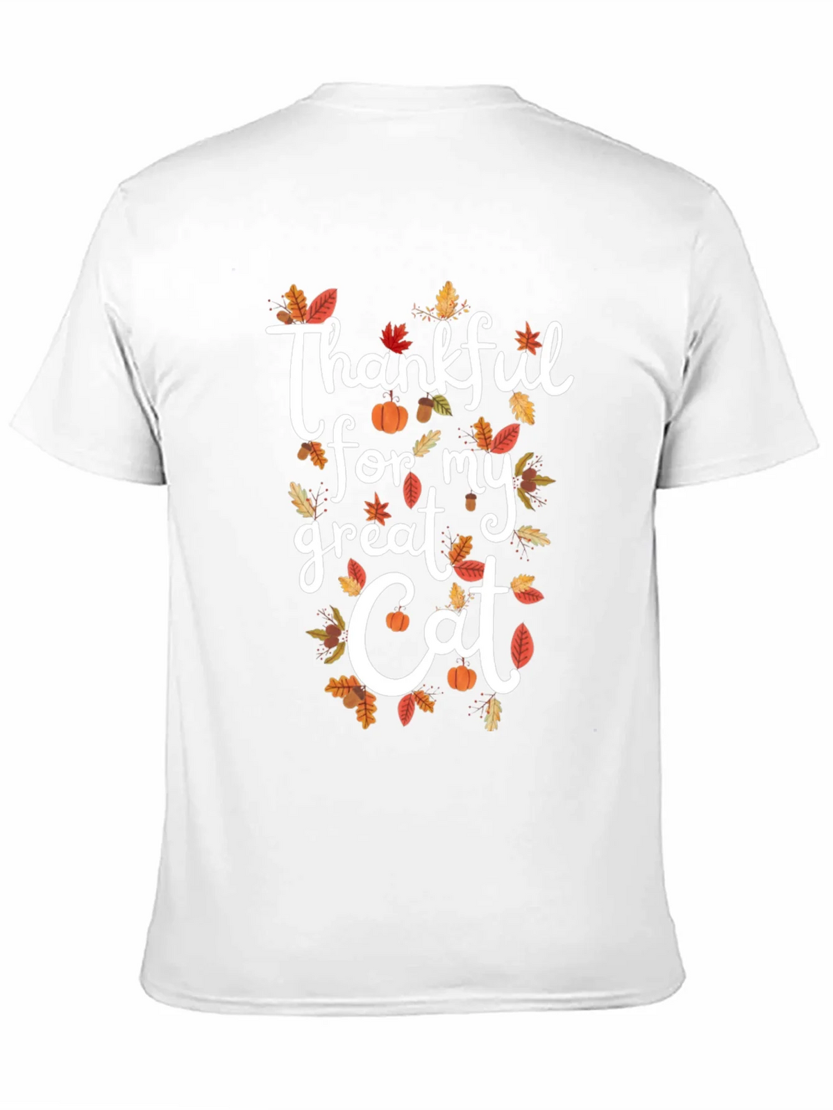 Thankful for my Great Cat Fall T-Shirt product image 10