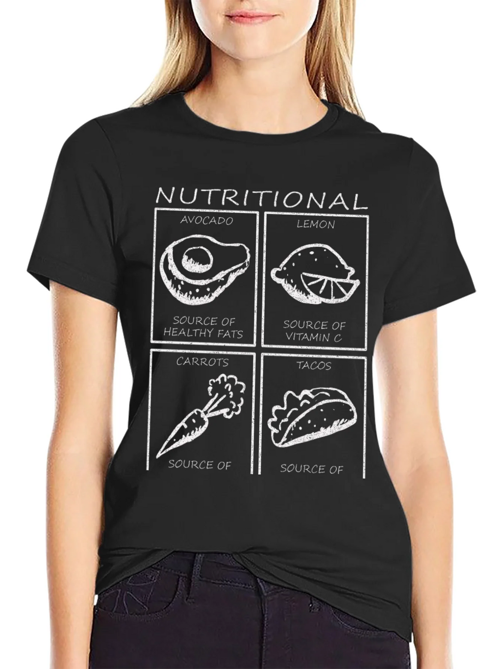 Nutritional Foods Graphic T-Shirt product image 2