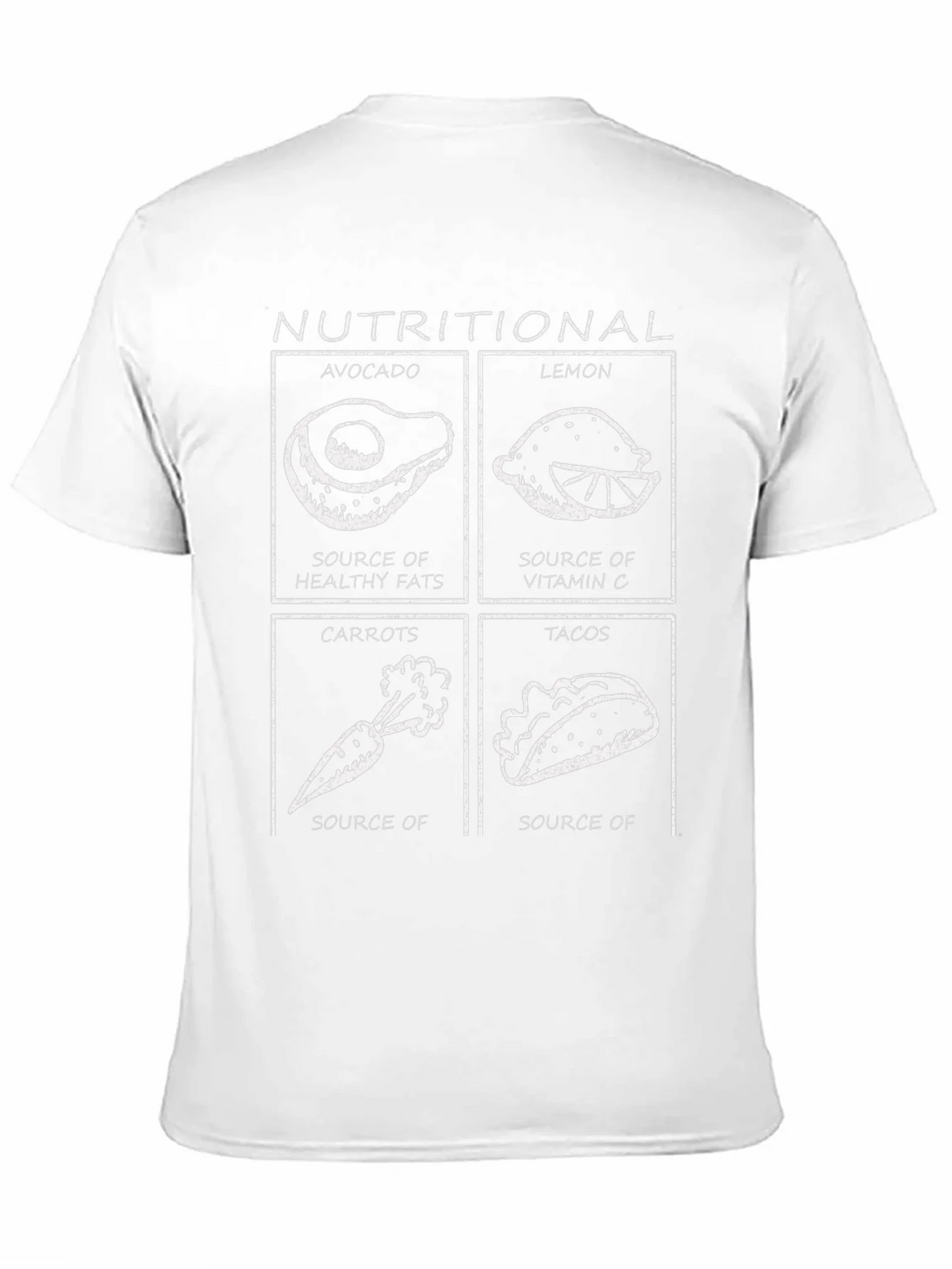Nutritional Foods Graphic T-Shirt product image 10
