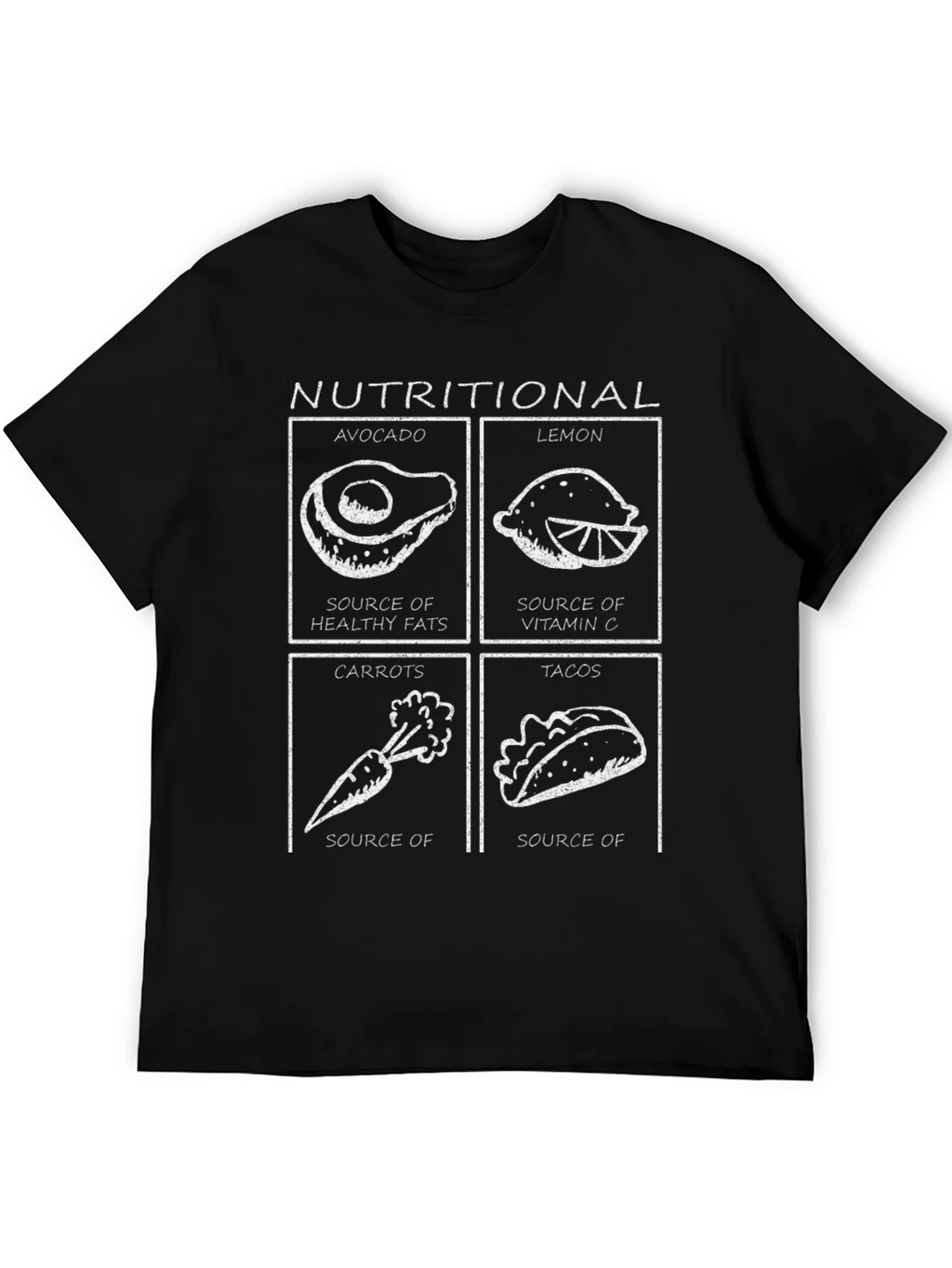 Nutritional Foods Graphic T-Shirt product image 5