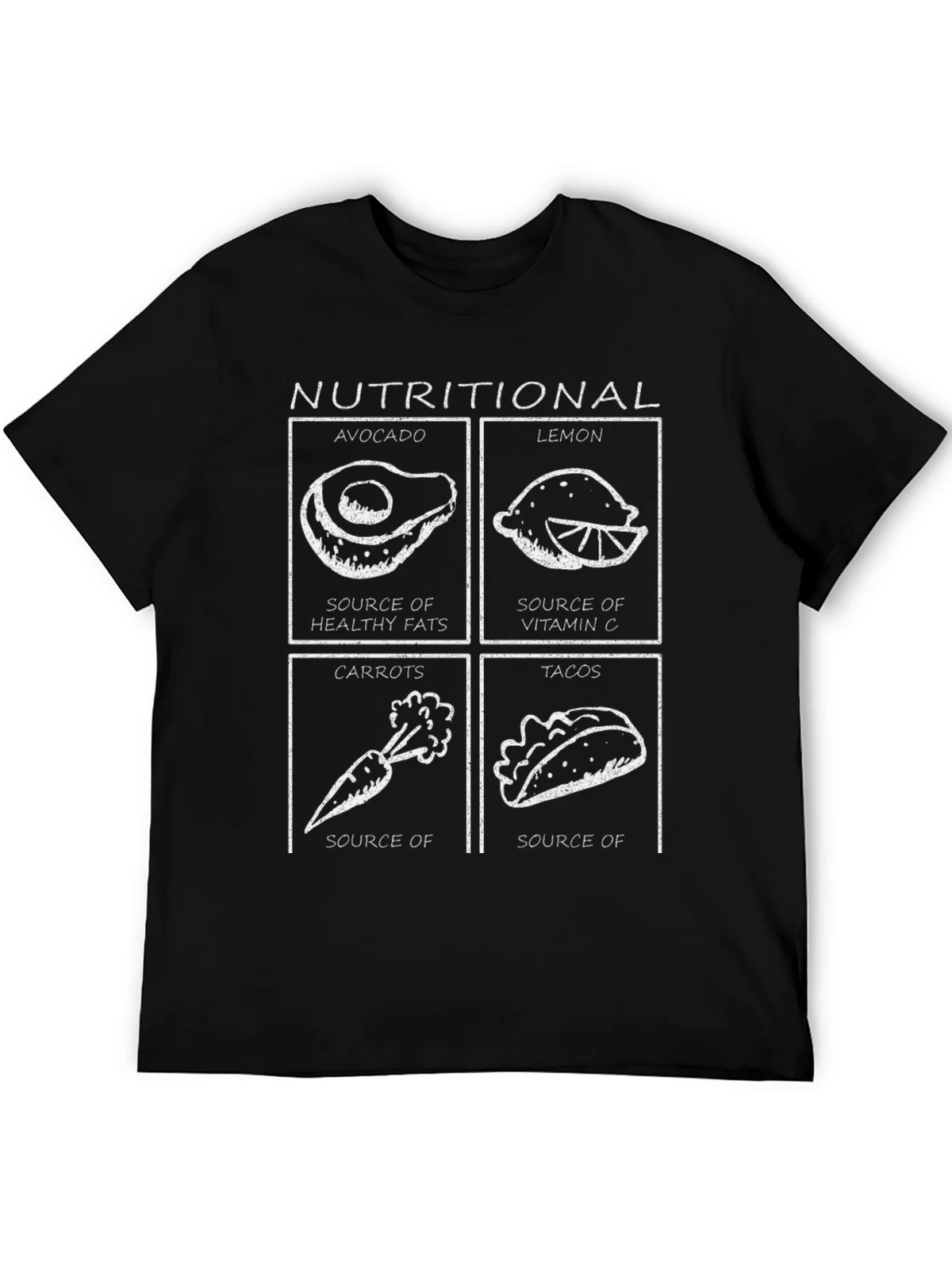 Nutritional Foods Graphic T-Shirt product image 5