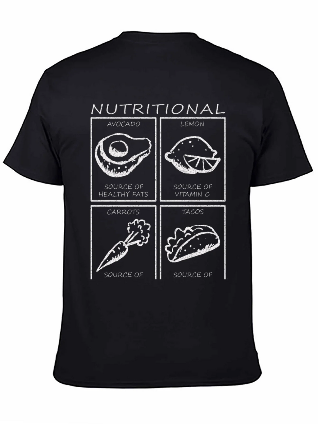 Nutritional Foods Graphic T-Shirt product image 4