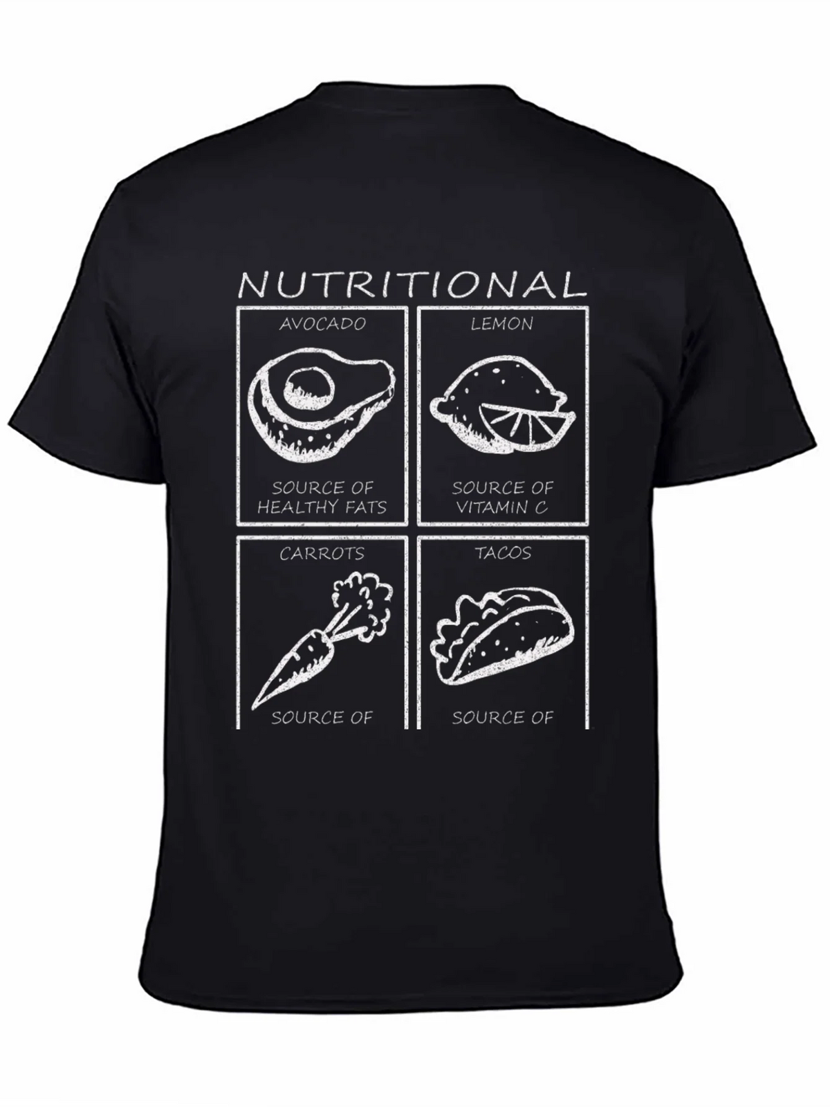 Nutritional Foods Graphic T-Shirt product image 4