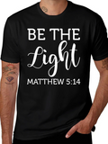 Be The Light Christian T-Shirt Matthew 5:14 product image 1
