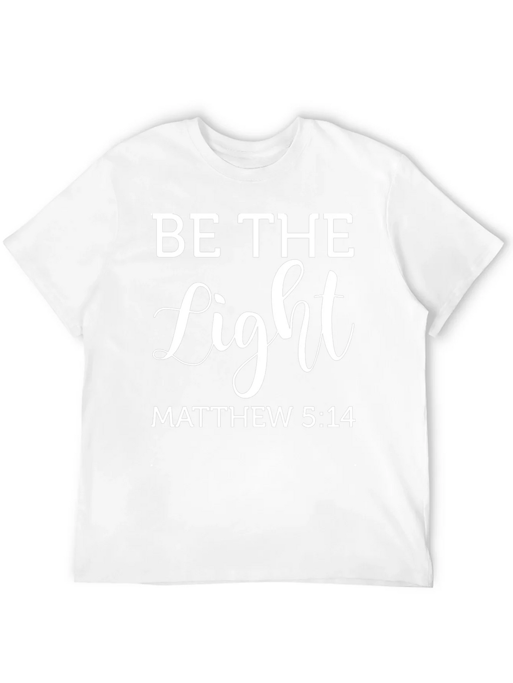 Be The Light Christian T-Shirt Matthew 5:14 product image 11