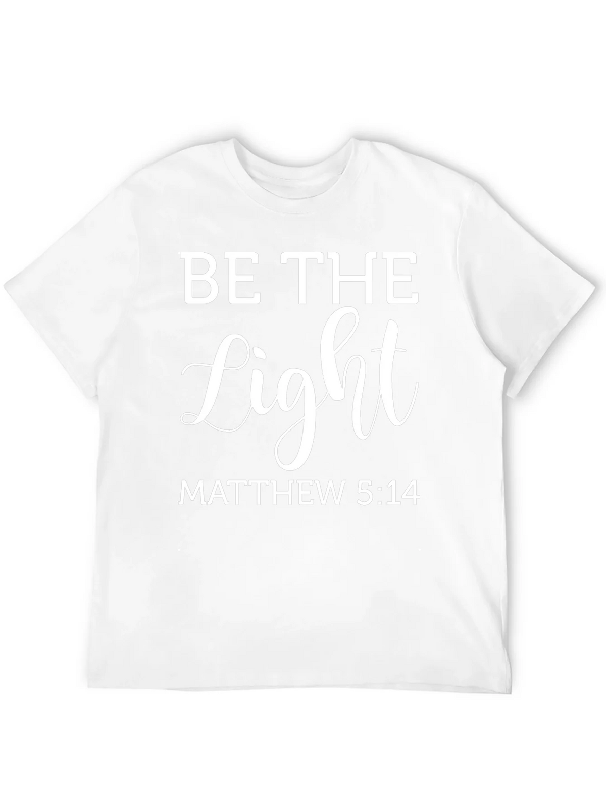Be The Light Christian T-Shirt Matthew 5:14 product image 11