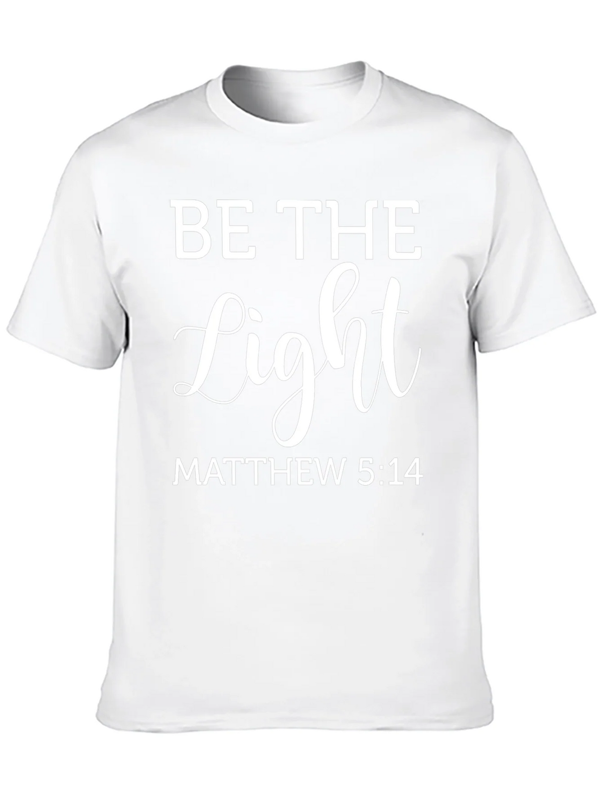 Be The Light Christian T-Shirt Matthew 5:14 product image 9