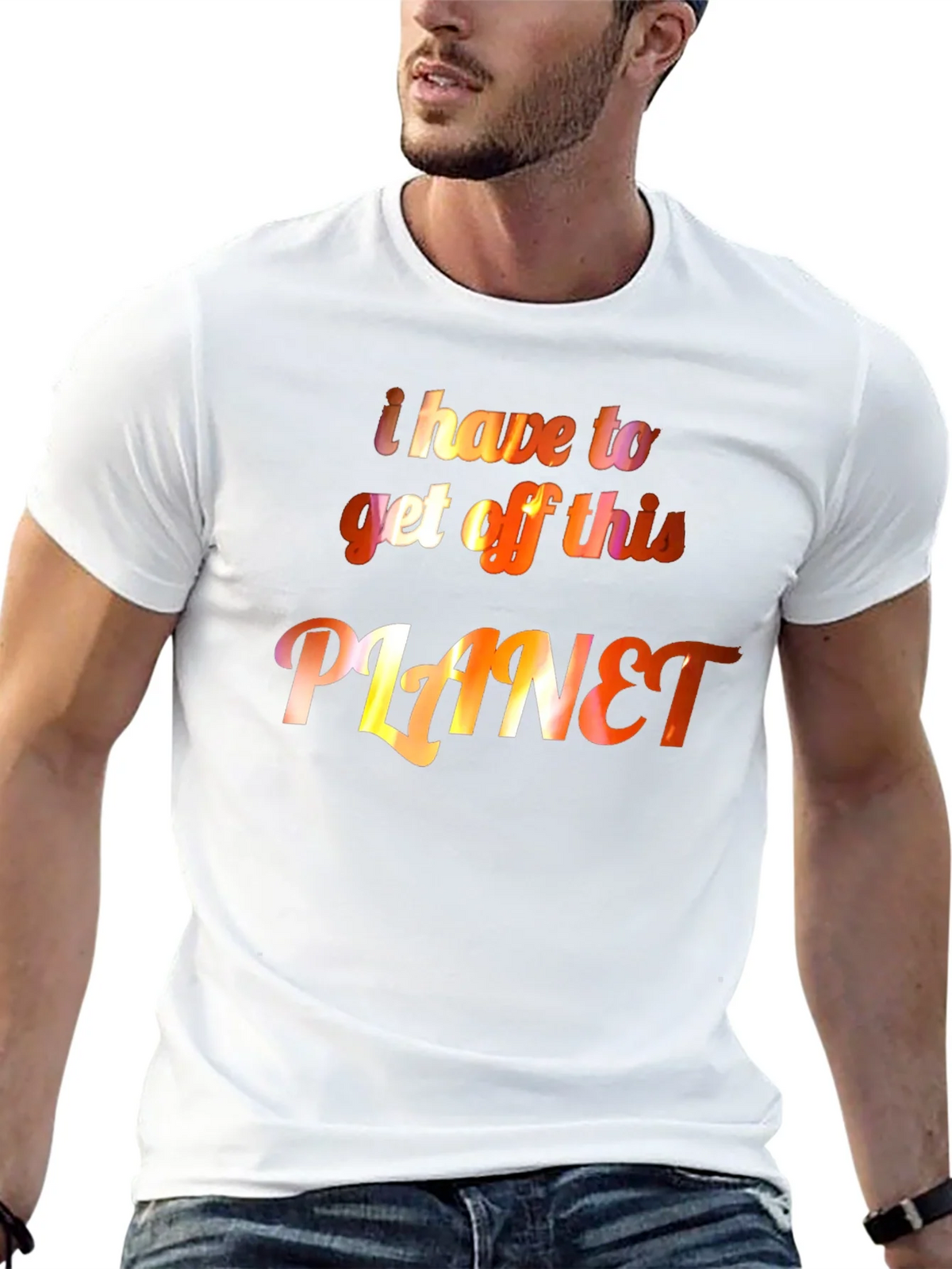 I Have to Get Off This Planet Graphic Tee product image 12