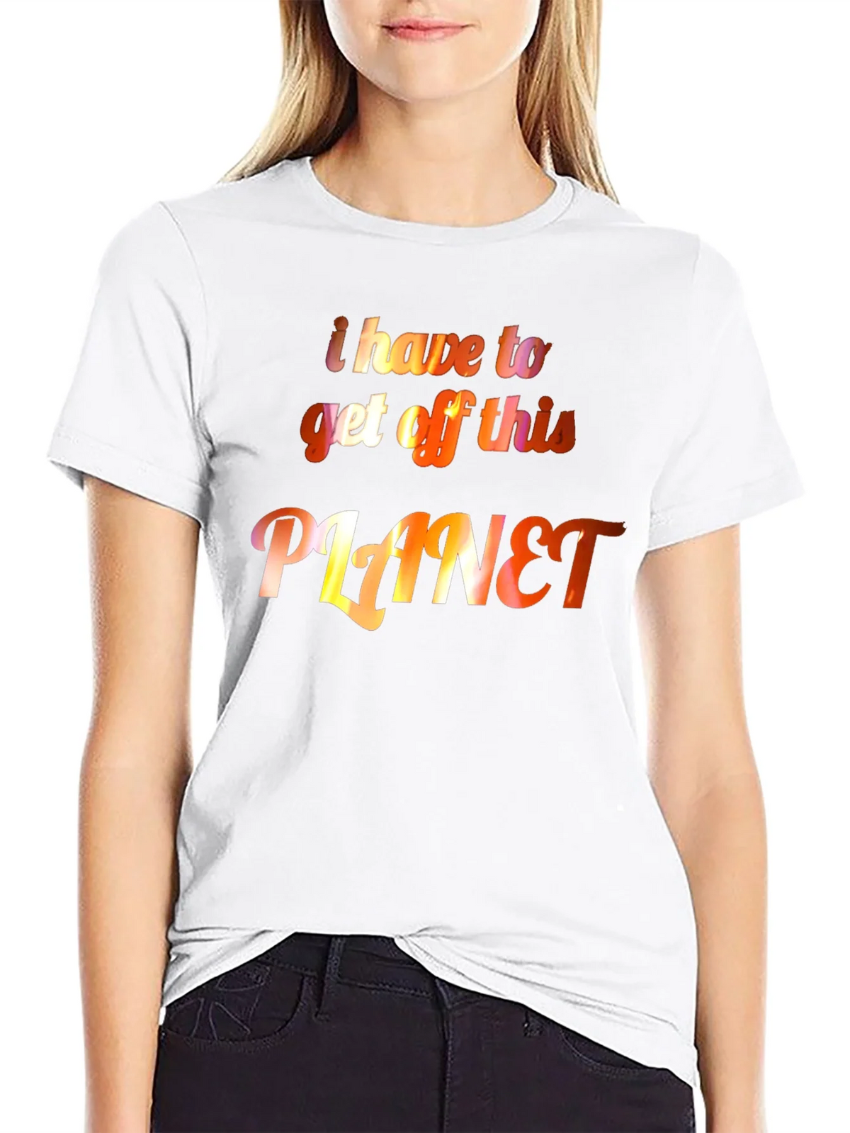 I Have to Get Off This Planet Graphic Tee product image 8