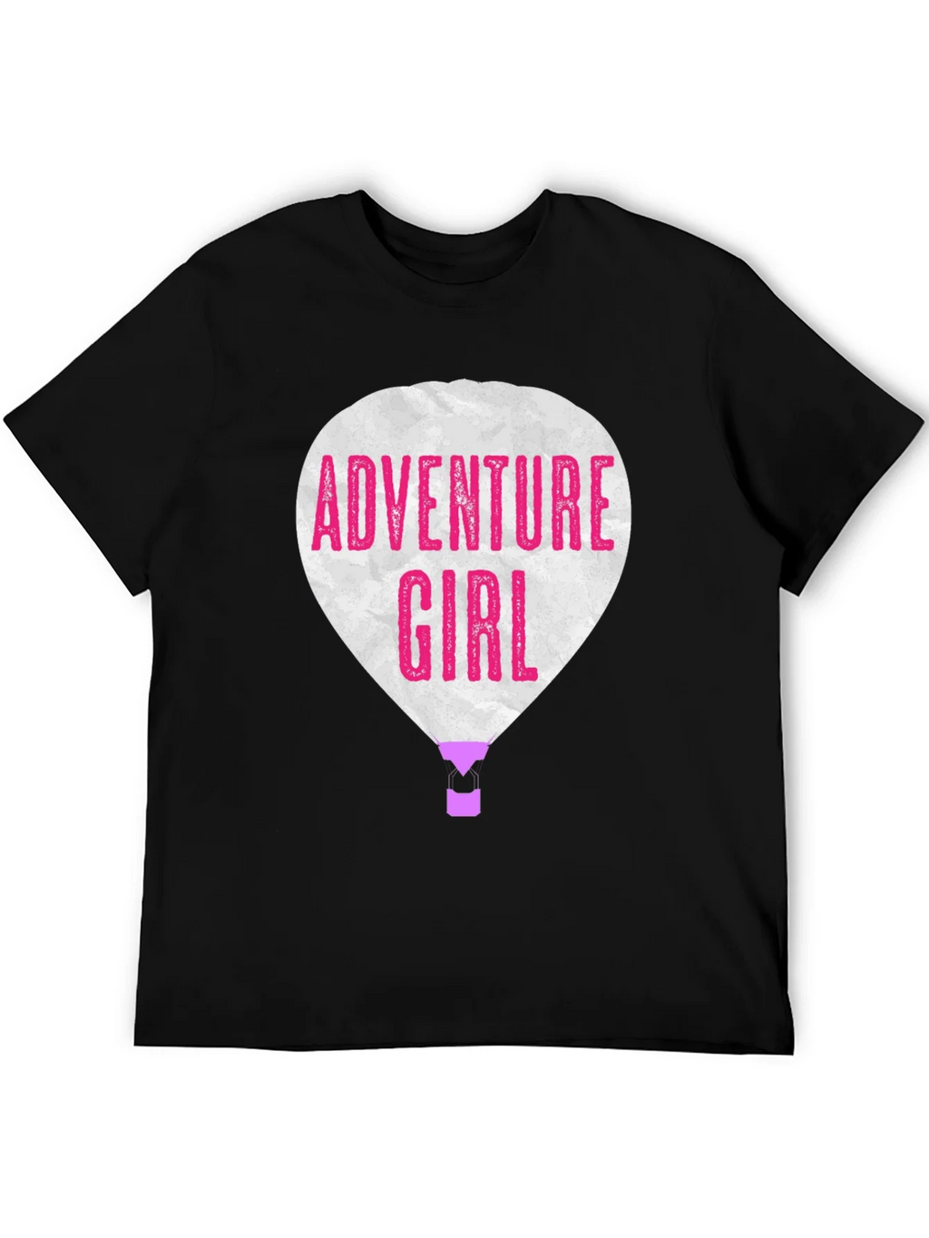 Adventure Girl Graphic Tee - Hot Air Balloon Design product image 4
