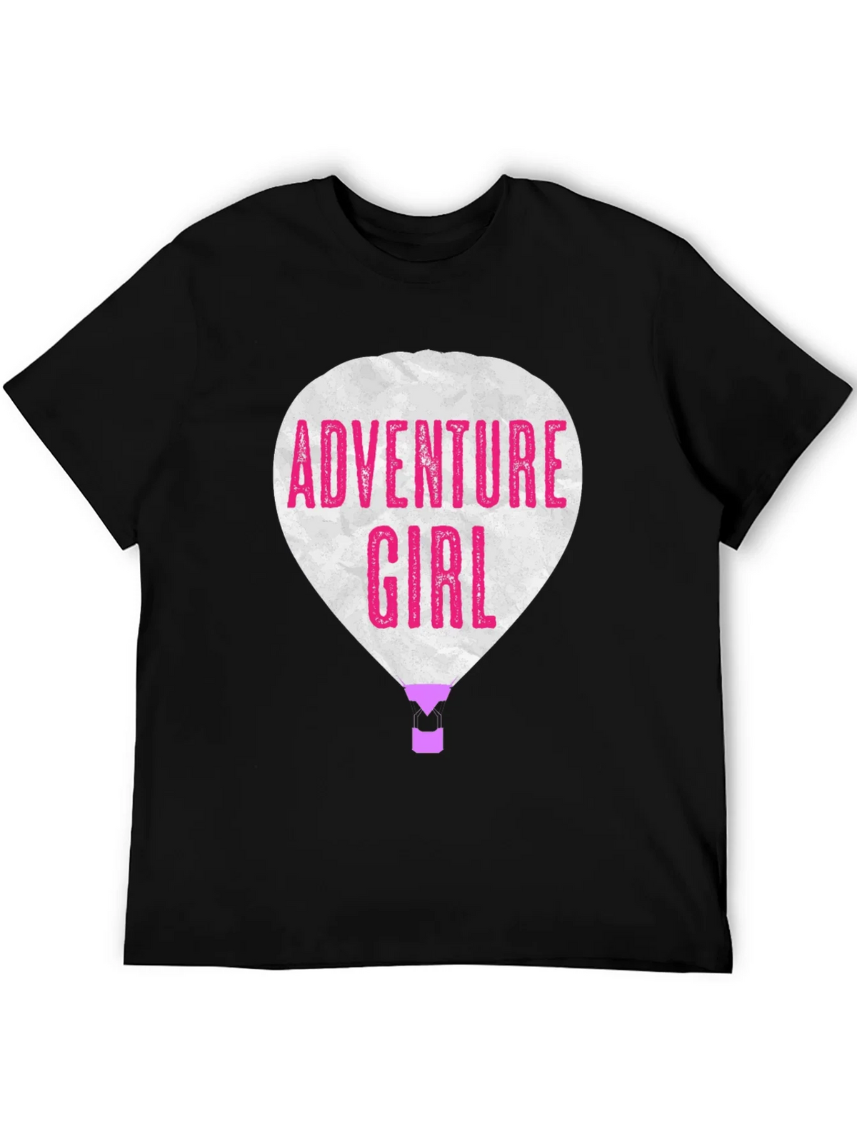 Adventure Girl Graphic Tee - Hot Air Balloon Design product image 4