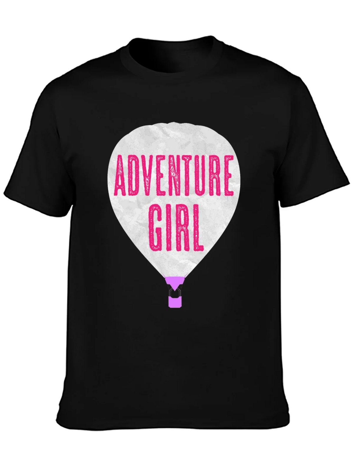 Adventure Girl Graphic Tee - Hot Air Balloon Design product image 2