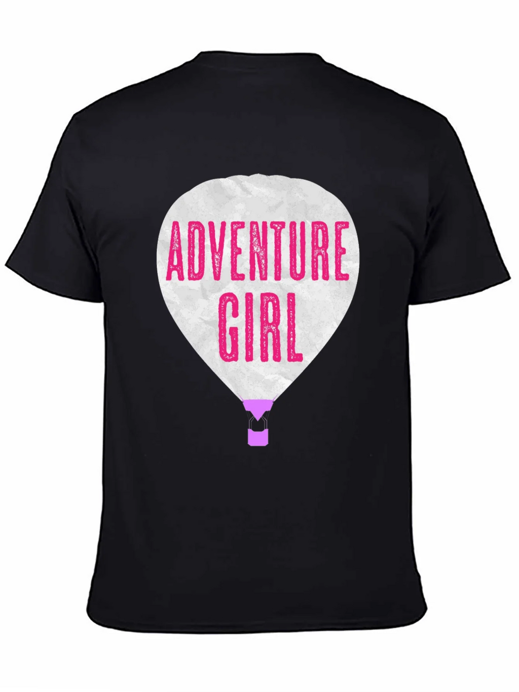 Adventure Girl Graphic Tee - Hot Air Balloon Design product image 3