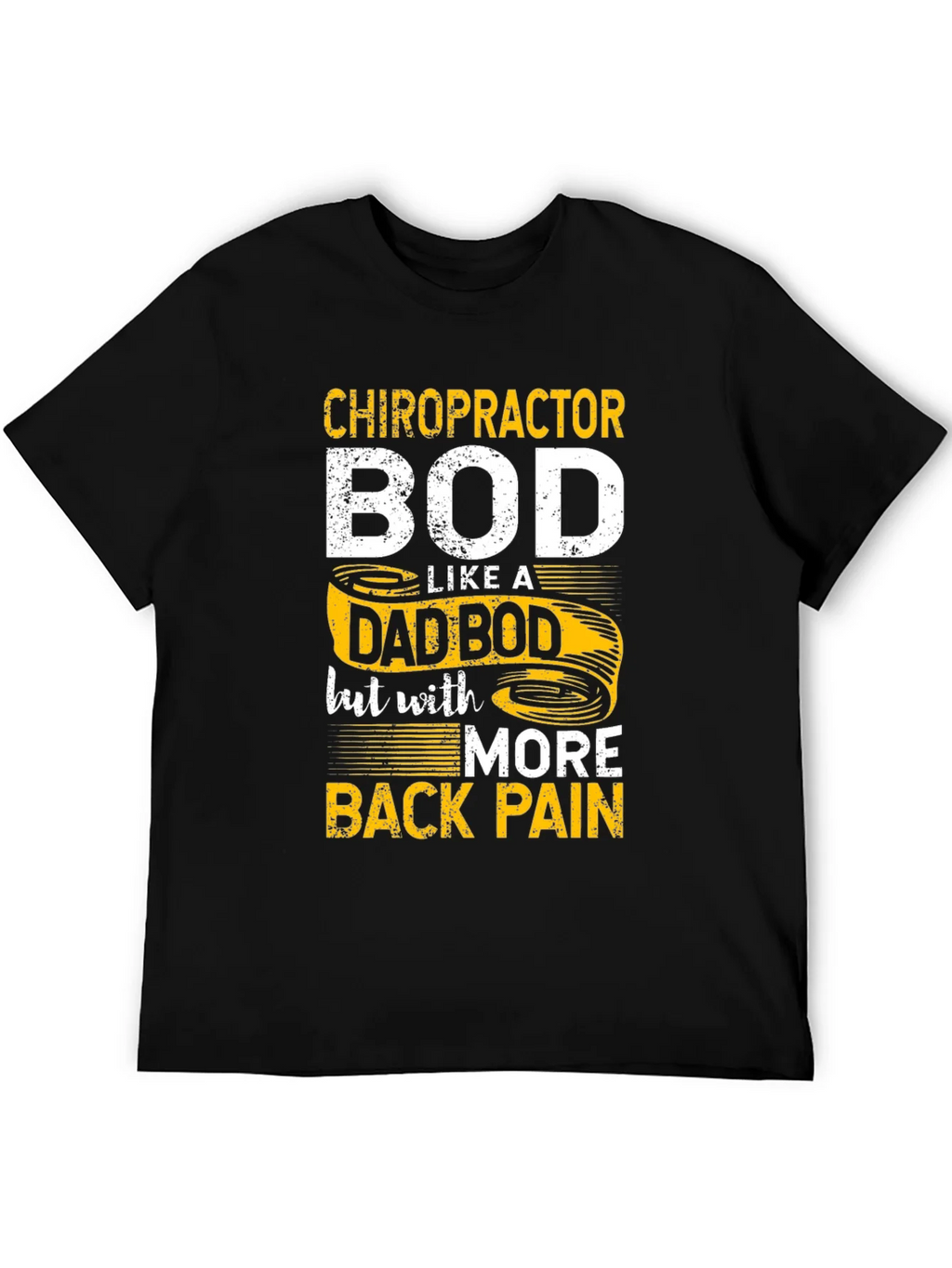 Chiropractor Dad Bod Graphic T-Shirt product image 4