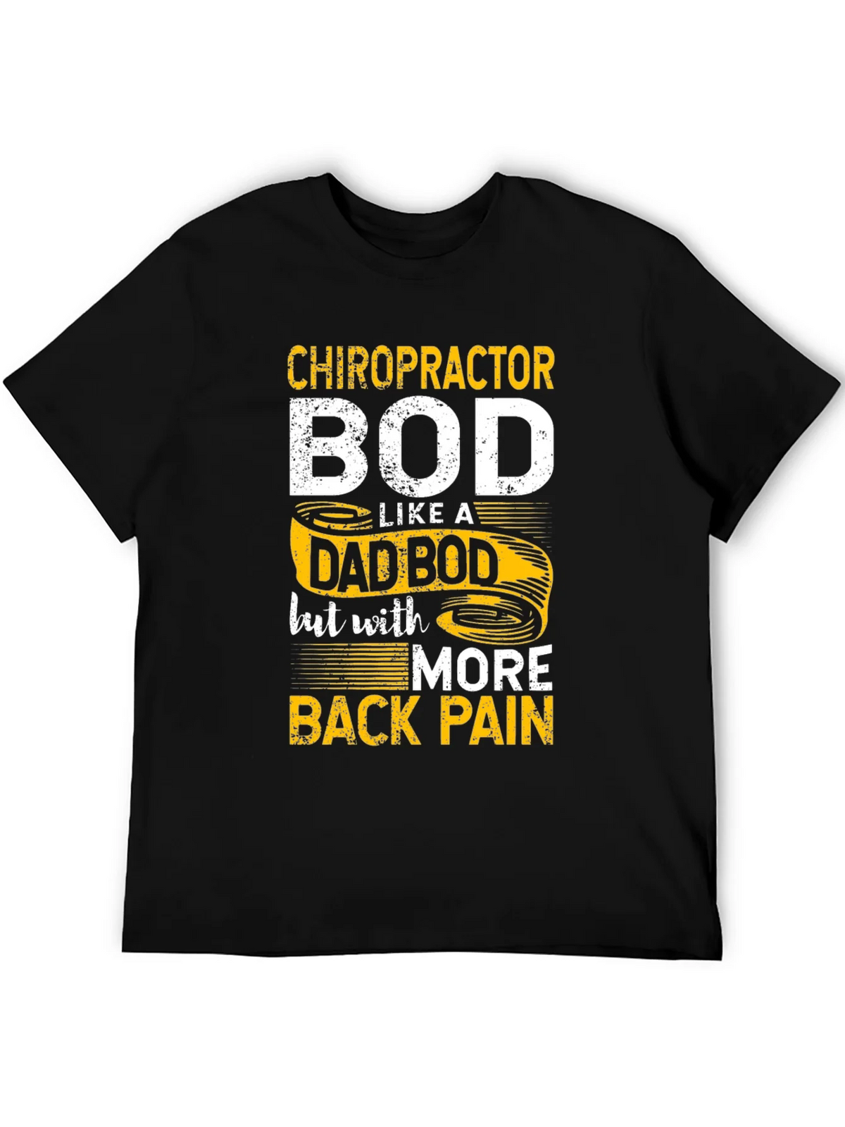 Chiropractor Dad Bod Graphic T-Shirt product image 4