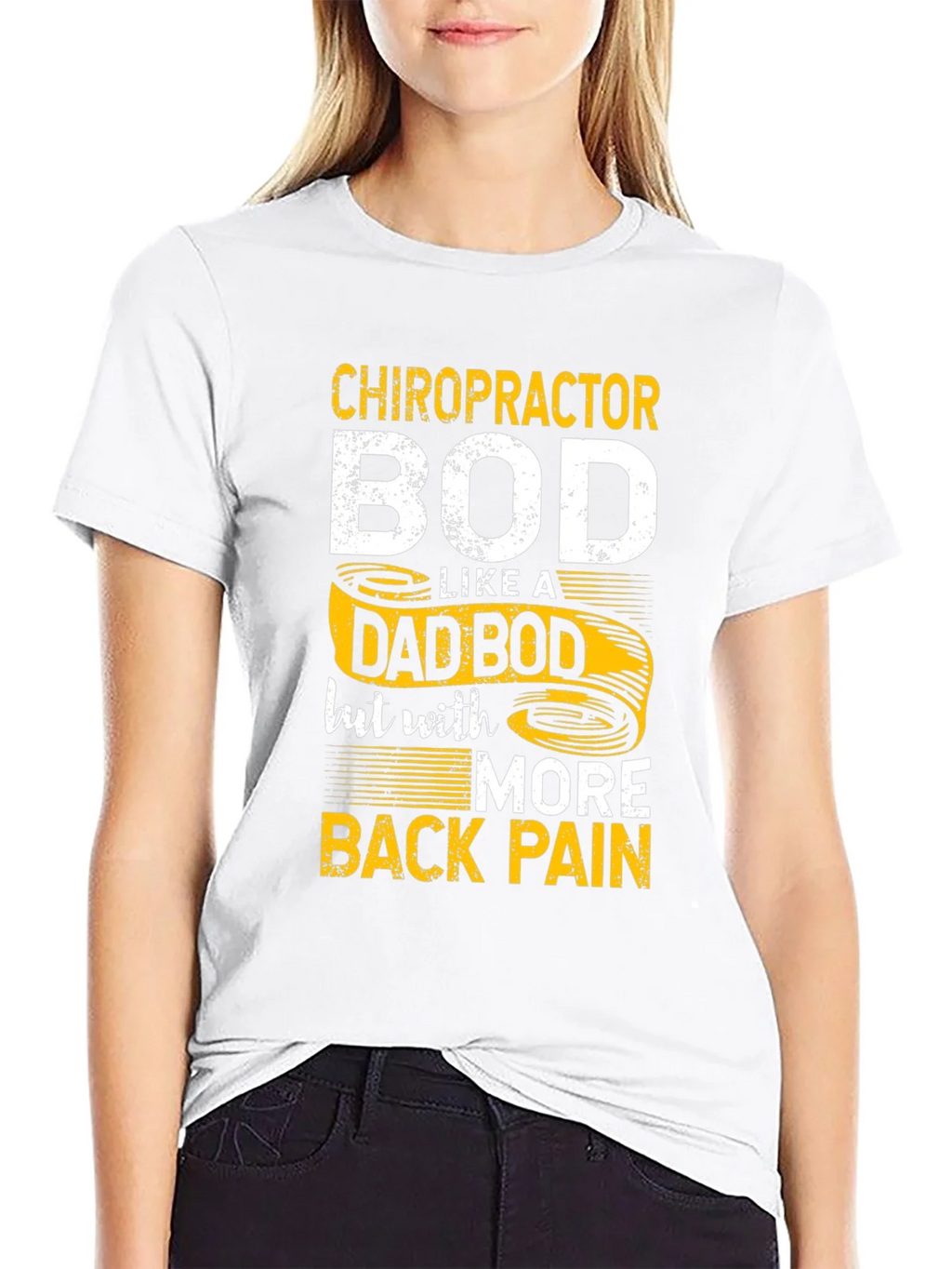 Chiropractor Dad Bod Graphic T-Shirt product image 6