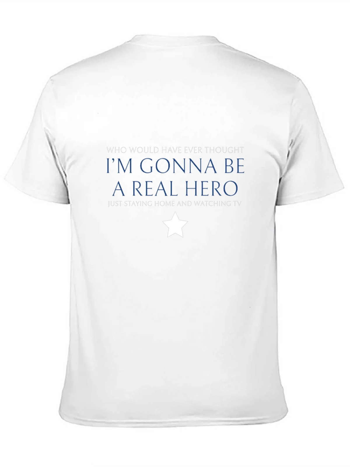 Hero at Home Black T-Shirt: Stay Watch TV product image 9