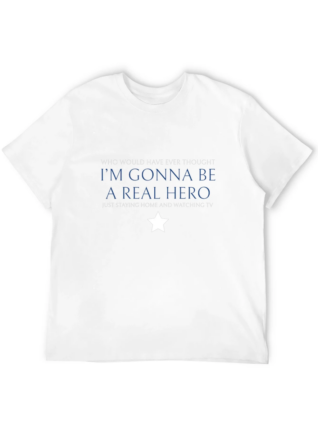 Hero at Home Black T-Shirt: Stay Watch TV product image 10
