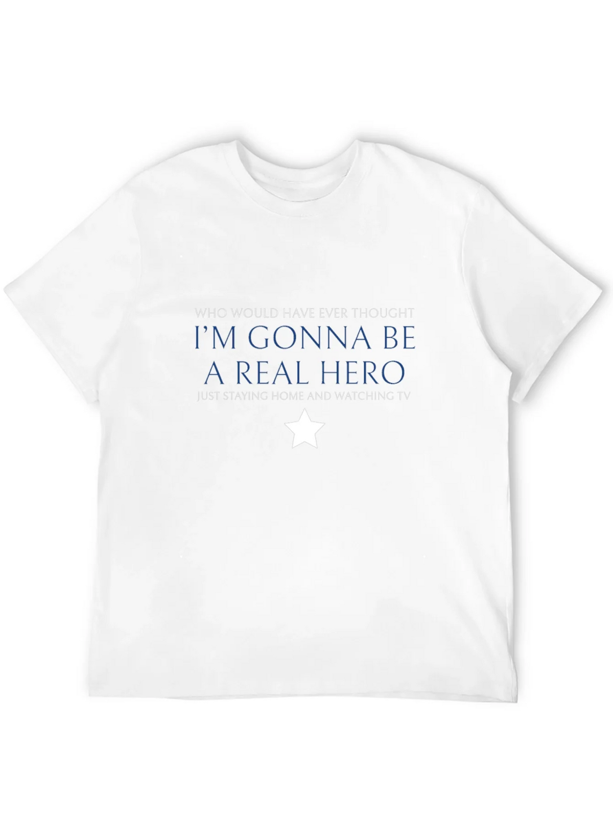 Hero at Home Black T-Shirt: Stay Watch TV product image 10