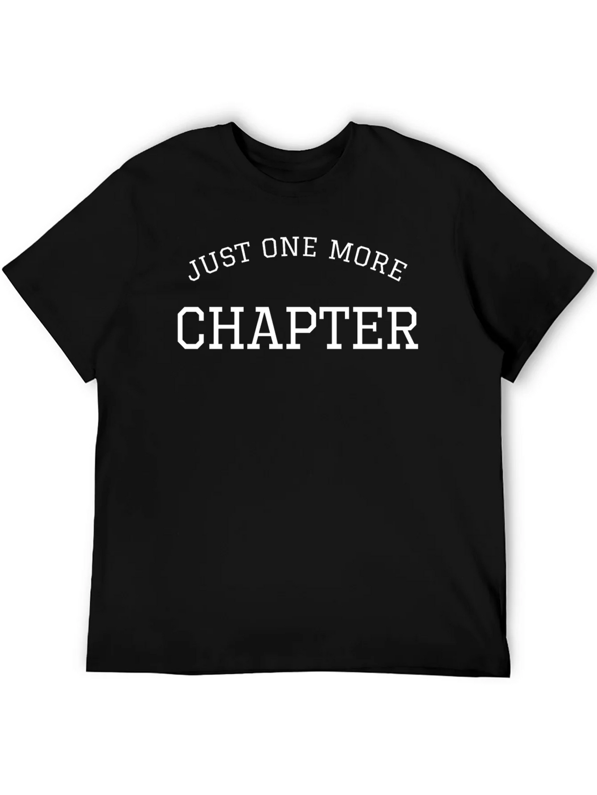 Just One More Chapter Black T-Shirt product image 5