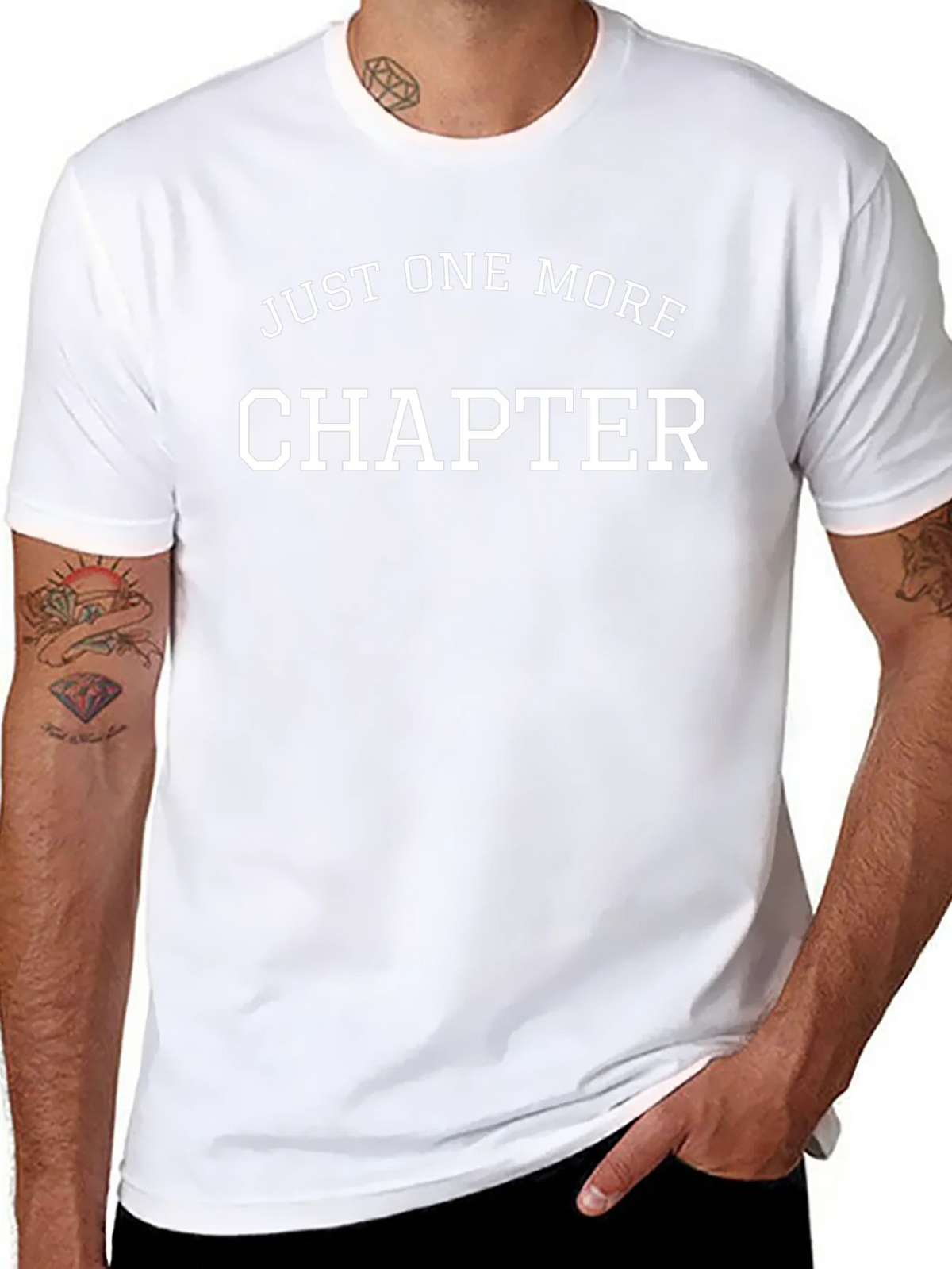 Just One More Chapter Black T-Shirt product image 7