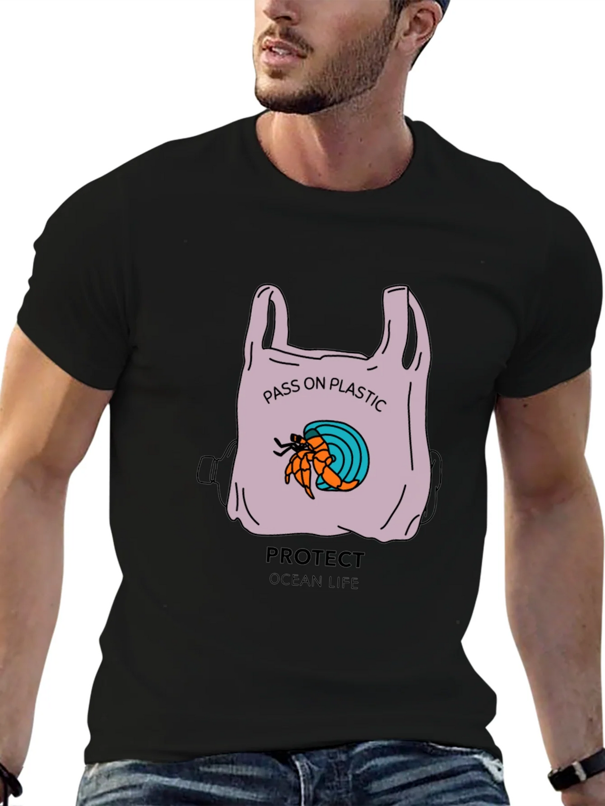 Protect Ocean Life Graphic Tee product image 1