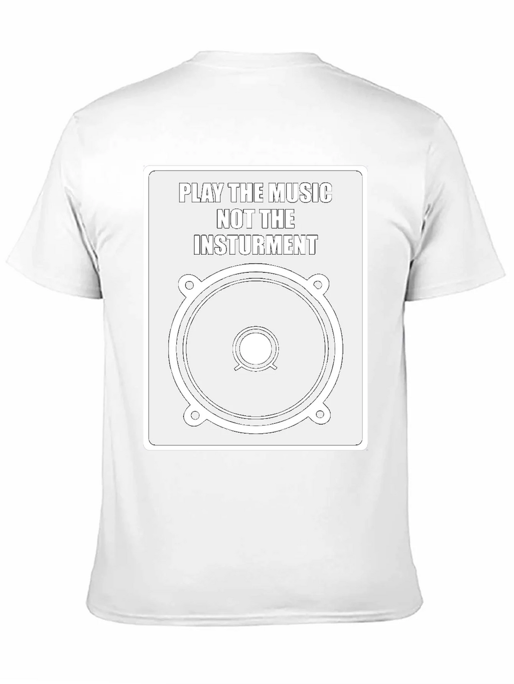 Music Speaker Graphic Tee - Play the product image 10