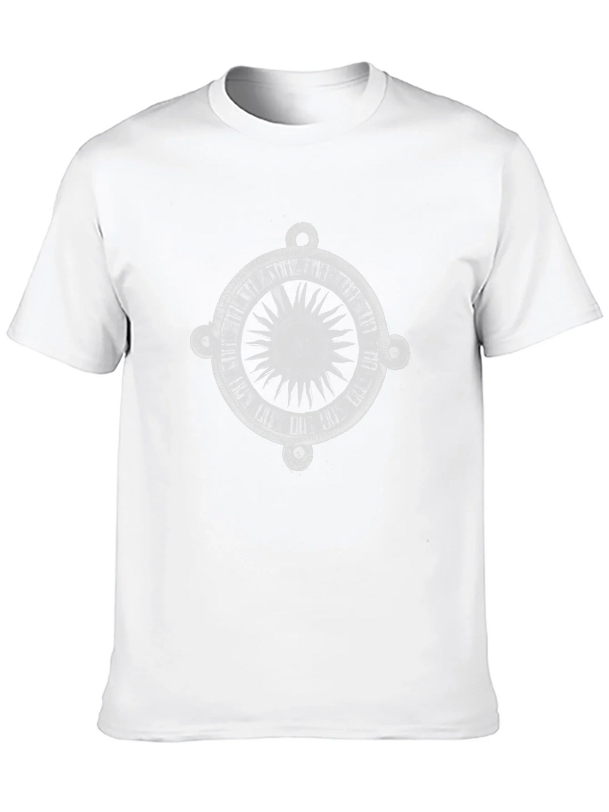 Celestial Sun Serpent Graphic Tee - Black product image 9