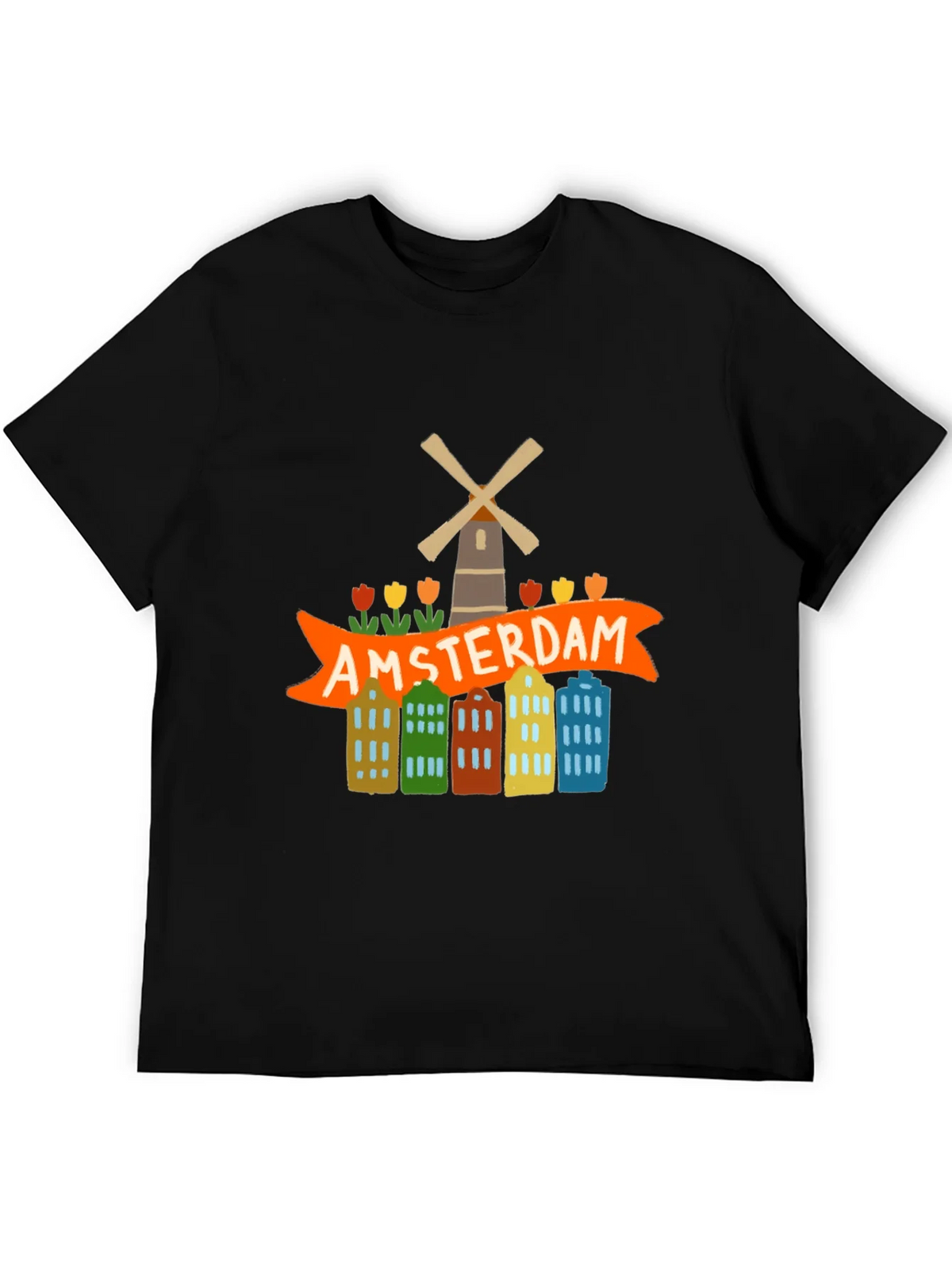Amsterdam Graphic Tee - Tourist Souvenir T-Shirt product image 5