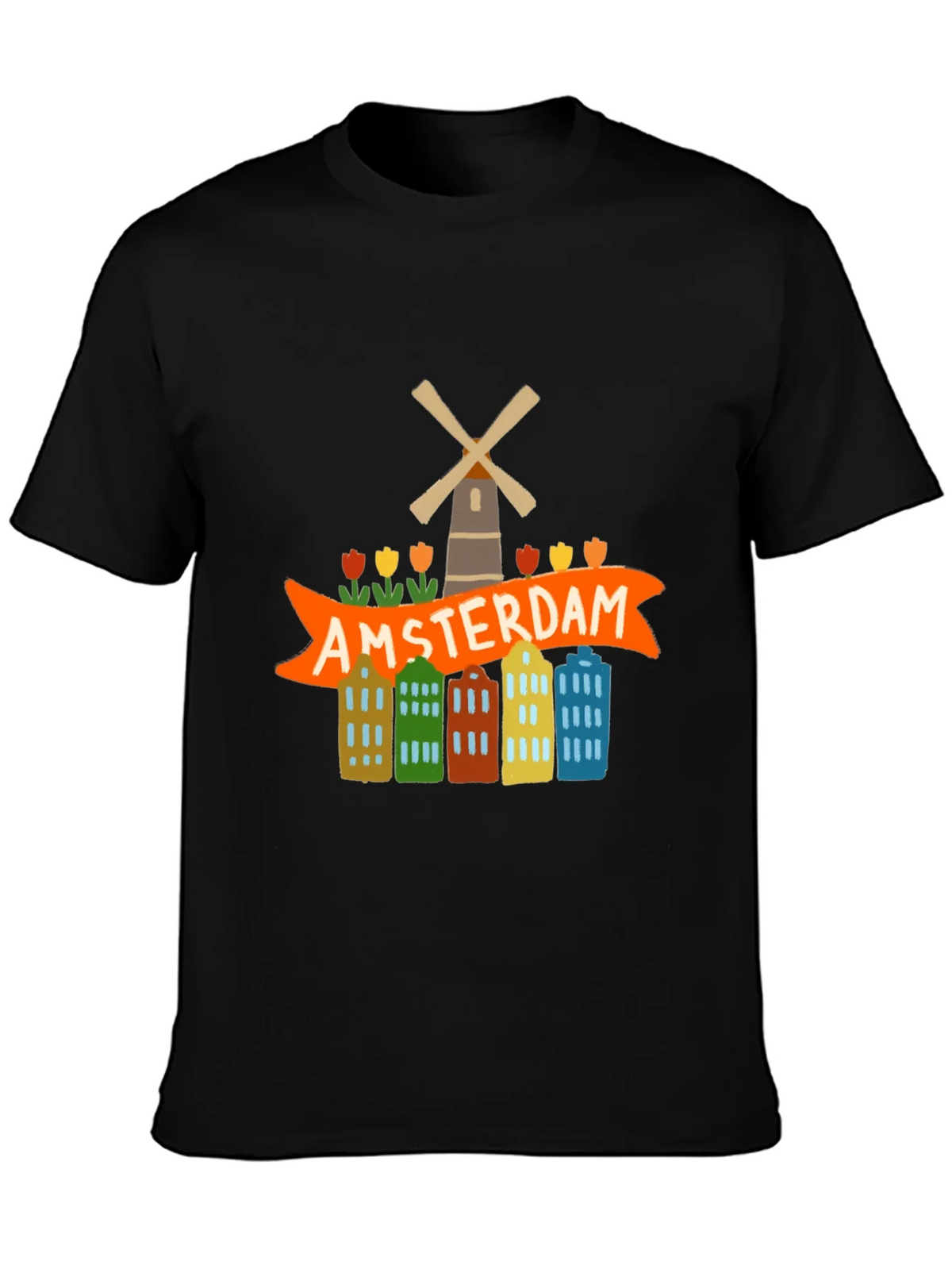 Amsterdam Graphic Tee - Tourist Souvenir T-Shirt product image 3