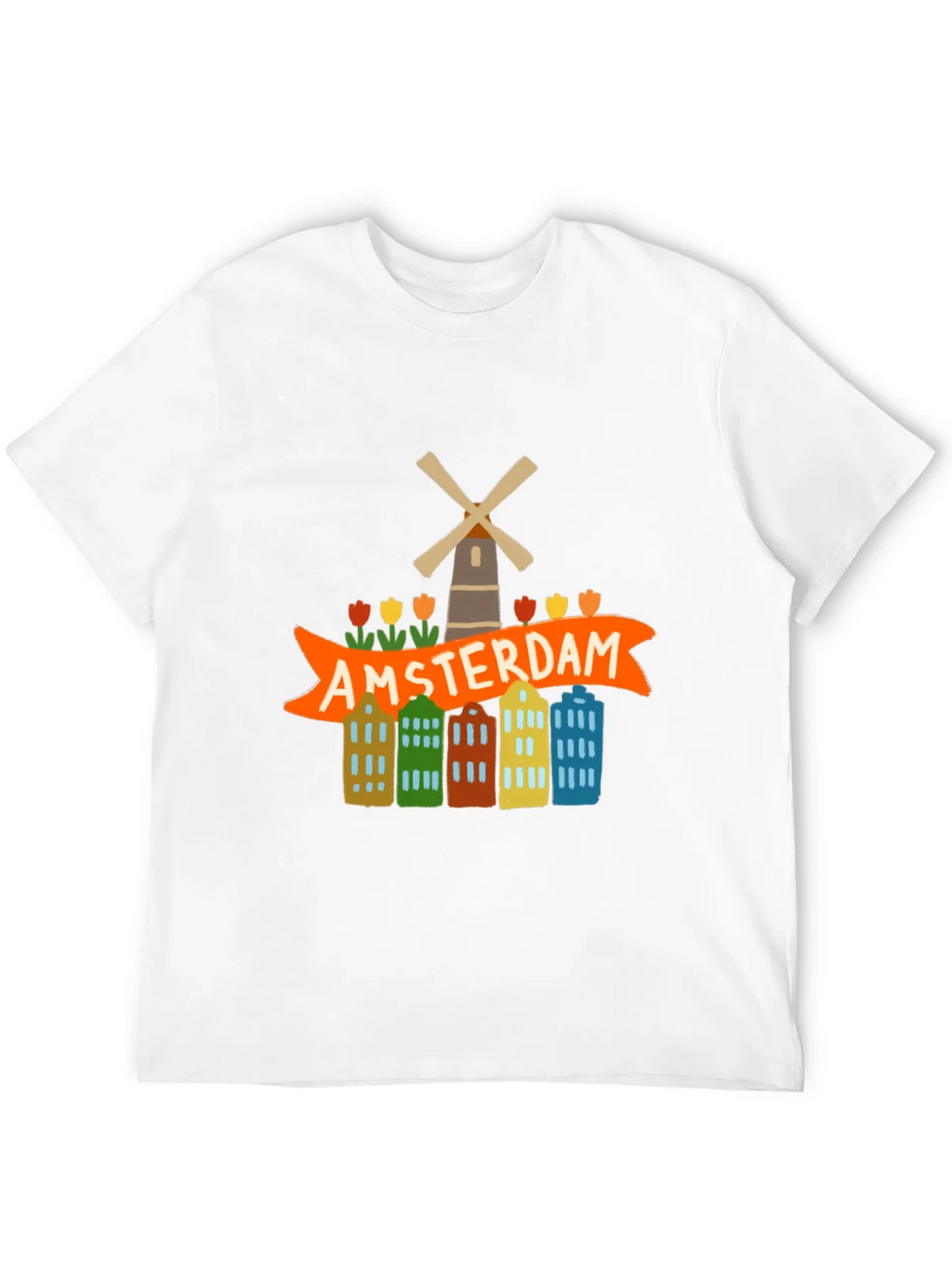 Amsterdam Graphic Tee - Tourist Souvenir T-Shirt product image 11