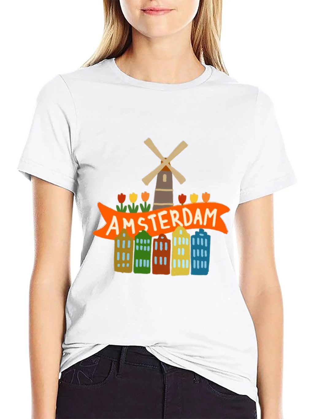 Amsterdam Graphic Tee - Tourist Souvenir T-Shirt product image 8