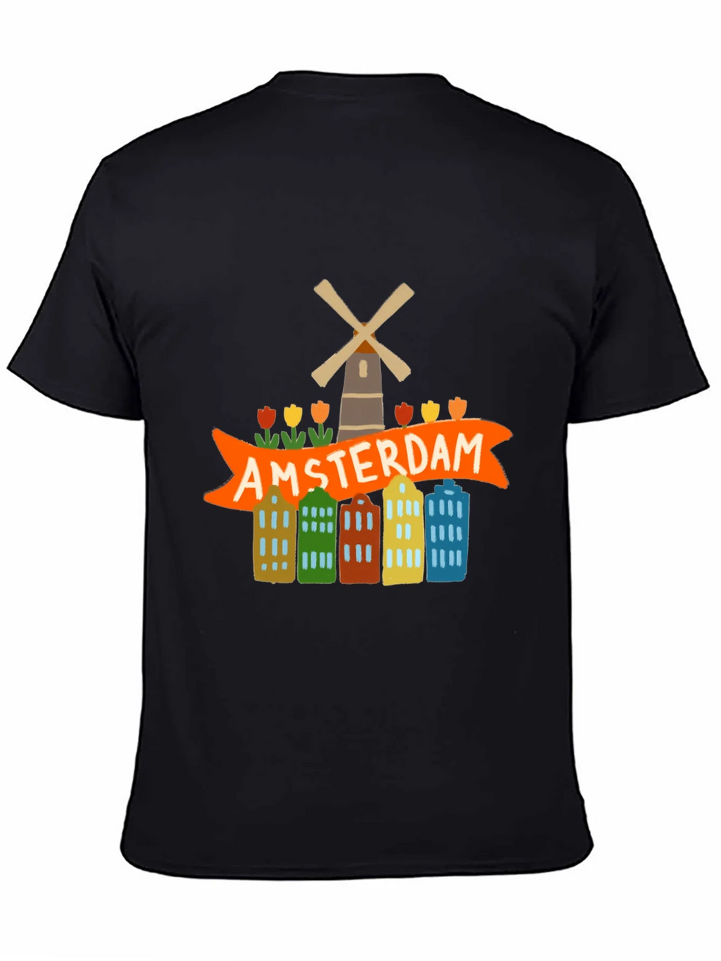 Amsterdam Graphic Tee - Tourist Souvenir T-Shirt product image 4