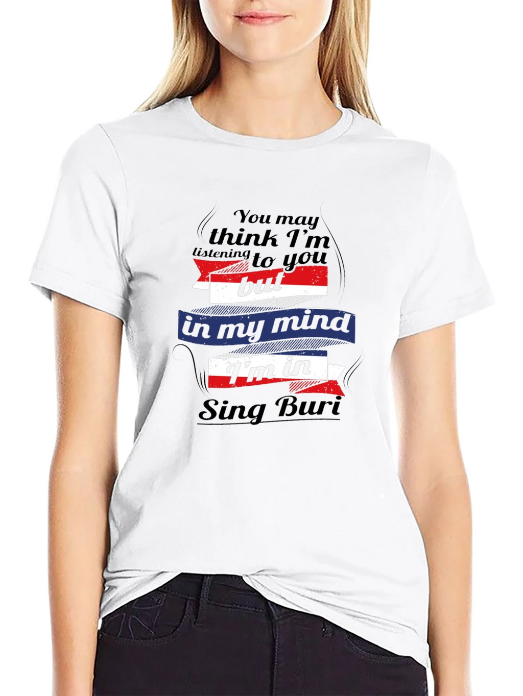 Sing Buri Mind T-Shirt - Funny Thailand Travel Tee product image 5