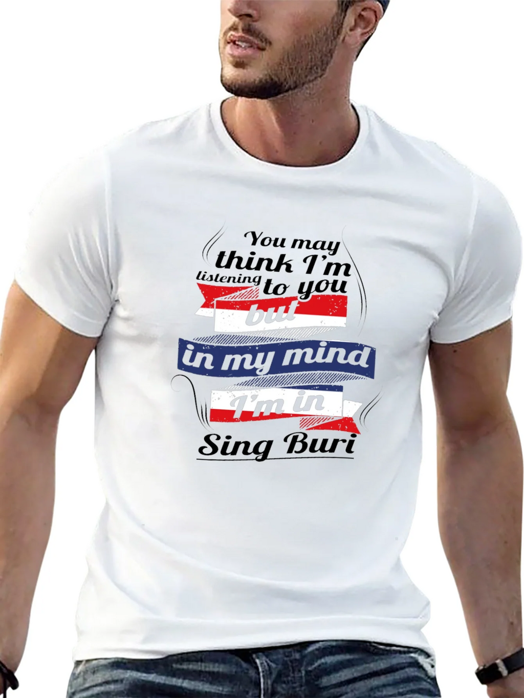 Sing Buri Mind T-Shirt - Funny Thailand Travel Tee product image 7