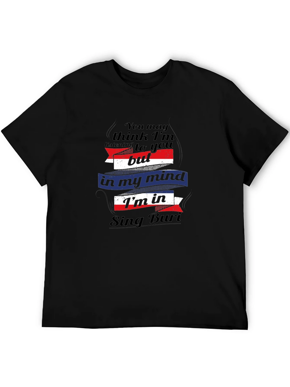 Sing Buri Mind T-Shirt - Funny Thailand Travel Tee product image 3