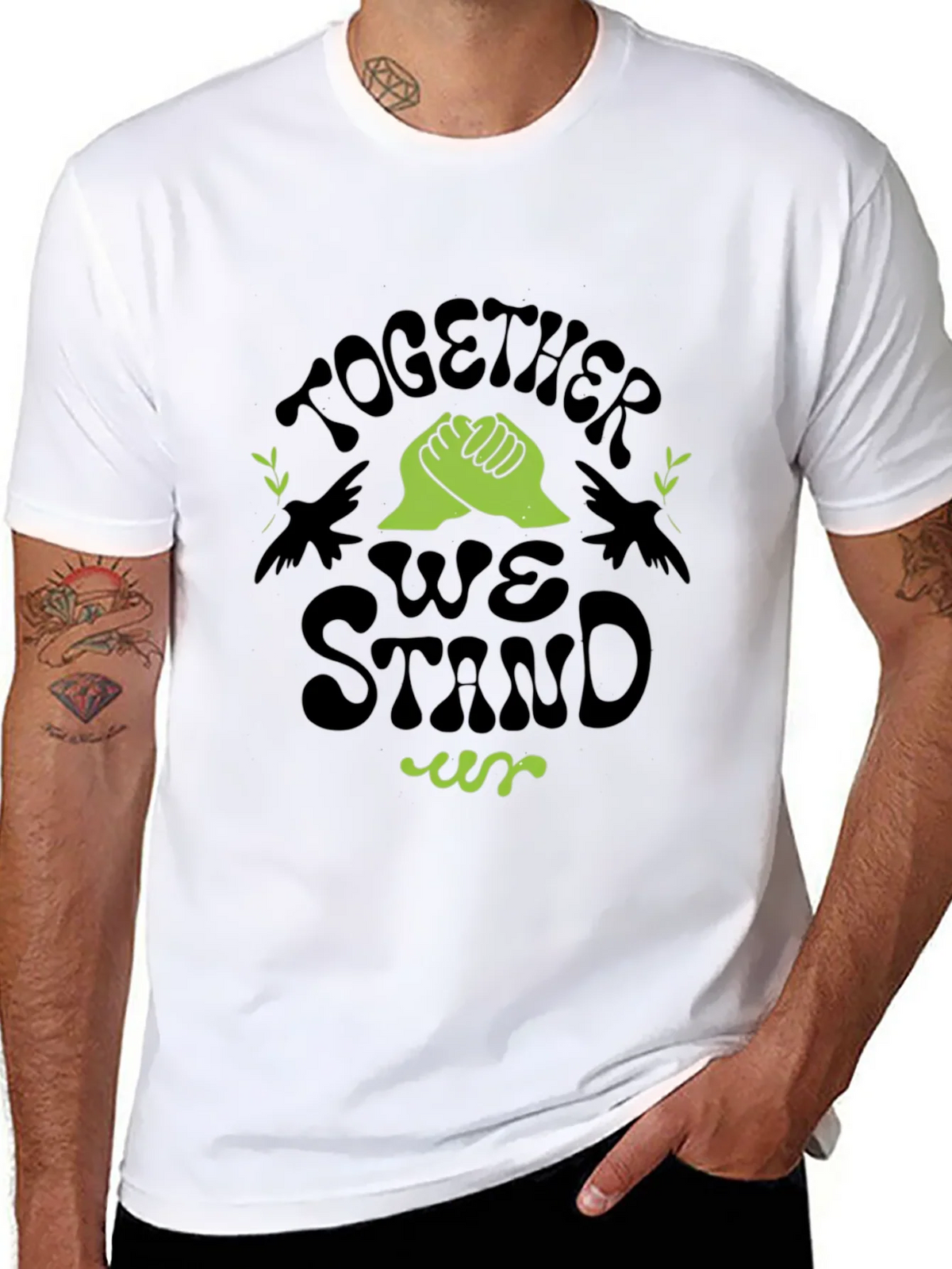 Together We Stand Graphic Tee product image 5