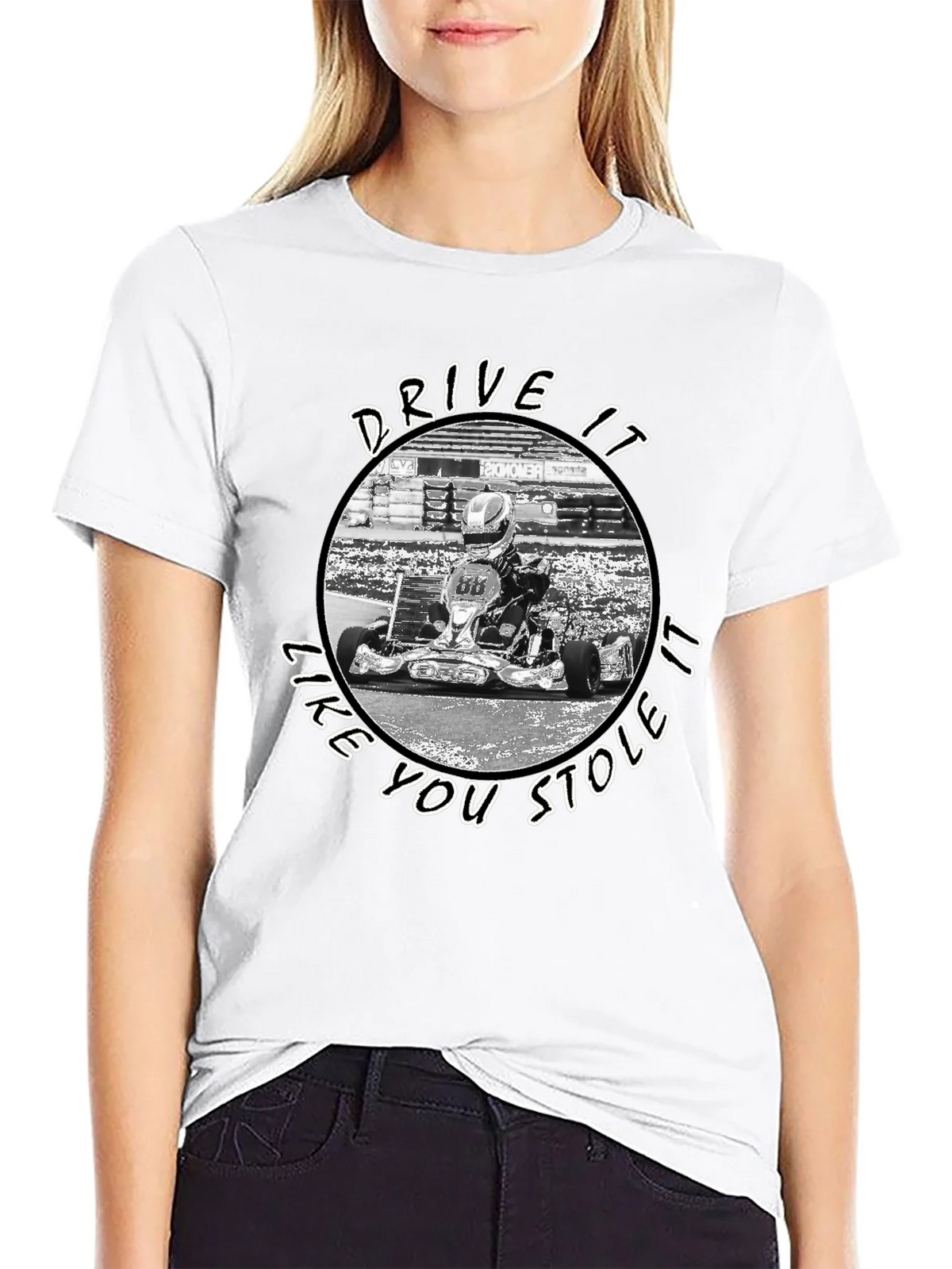 Drive It Like You Stole It Kart Racing T-Shirt product image 8