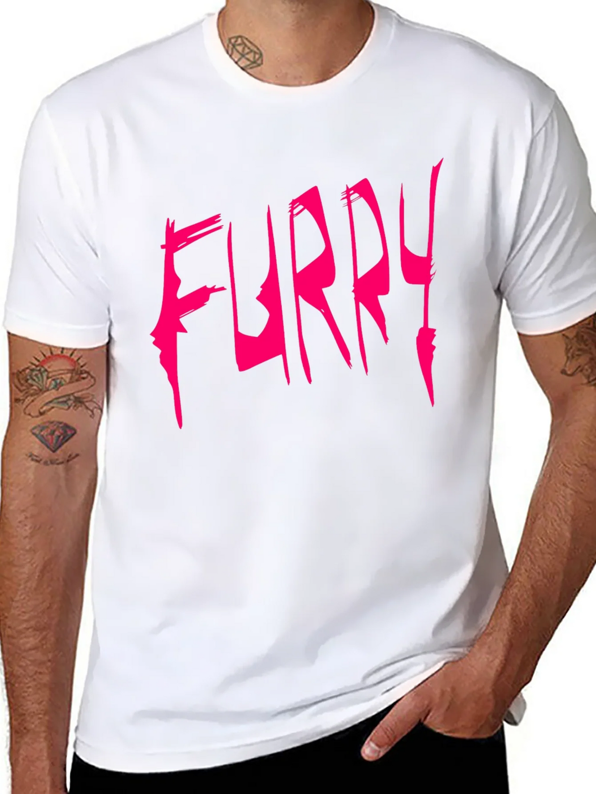 Furry Graphic Tee - Bold Statement Shirt product image 6