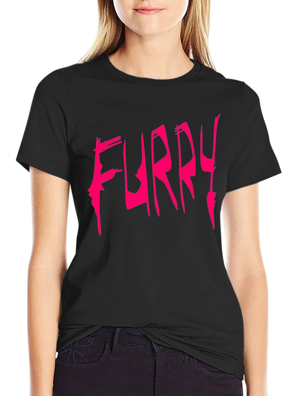 Furry Graphic Tee - Bold Statement Shirt product image 2
