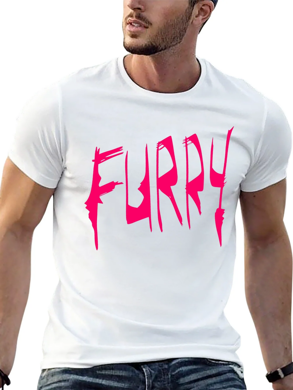 Furry Graphic Tee - Bold Statement Shirt product image 8