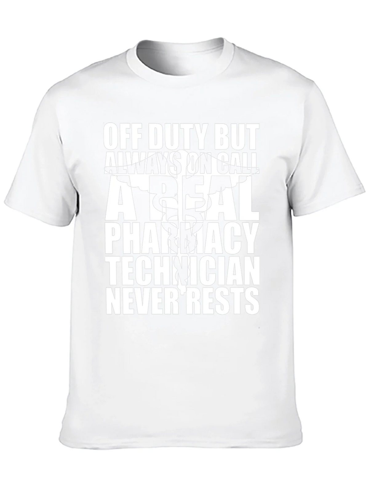 Pharmacy Tech Always On Call Black T-Shirt product image 5