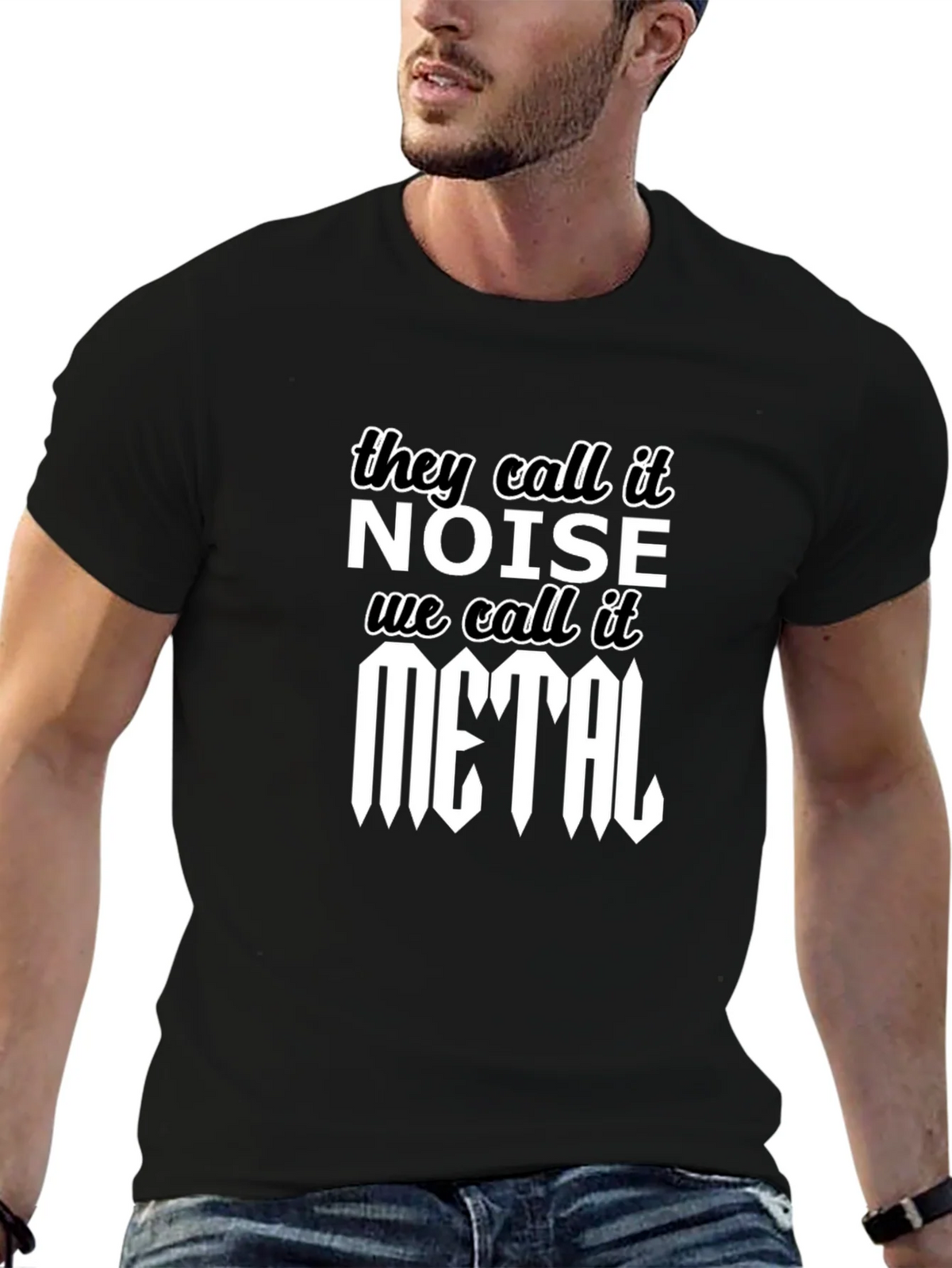 They Call It Noise We It Metal T-Shirt product image 6