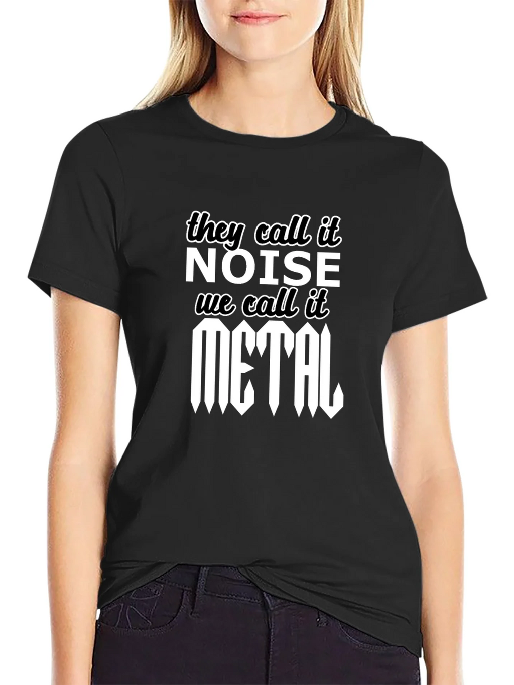They Call It Noise We It Metal T-Shirt product image 2
