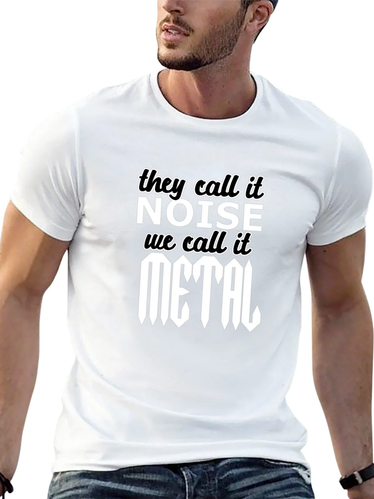 They Call It Noise We It Metal T-Shirt product image 12